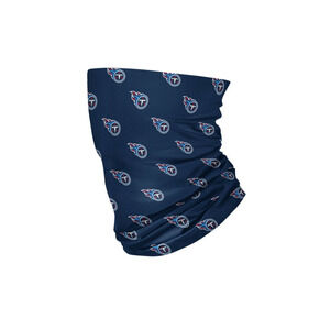 NFL Team Tennessee Titans Gaiter Unisex Multi Use Scarf Mini Print Logo Gameday